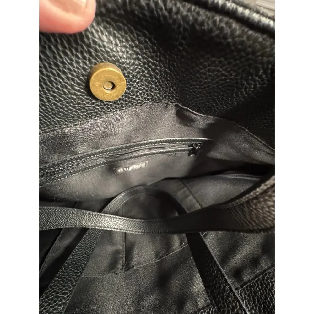Bueno black faux
